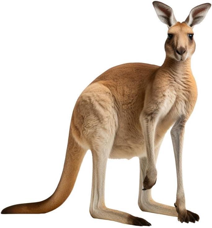 Kangaroo - Life Size Cardboard Cutout Standup People with Support Standee | Animals -
