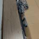 ELYKEN 5.9" Narrow Console Sofa Table with Power Outlets, 5.9" Dx70.9 Wx31.5 H Long Skinny Behind Couch Table with Charge Station and 6.5'Extension Cord, White Oak