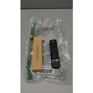 Replacement Voice Remote Control Fit for Fire Smart TV Cube/Stick/4K Max/4K/Lite/HD, Smart TVs (3rd Gen), for Omni Mini-LED Series, Omni Series, 4-Series, Insignia, Toshiba, Pioneer Smart TV