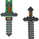 Mattel Minecraft Role-Play Battle Toy Accessory Collection with Pixelated Design, Stone Sword