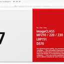 Canon Genuine 137 Black Toner Cartridge Compatible with LBP151dw, MF210 Series, MF220 Series, MF230 Series, MF240 Series, D570