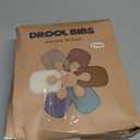 6-Pack Muslin Baby Bibs for Unisex Boys Girls, Cotton Baby Drool Bibs, Drooling and Teething Bibs for Infant (Neutral)