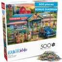Puzzles for Adults 500 Pieces  Buffalo Games Country Living: Farm Life by Eduard, Nostalgic 500 Piece Jigsaw Puzzle for Adults with Poster, Premium Puzzle Made in The USA