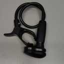 Lamicall Gooseneck Phone Holder for Bed - [Upgraded Stable Clip] for Desk, Headboard, Bed, Bedside, Table, Flexible Gooseneck Long Arm Stand, Overhead Cell Phone Clamp Mount, Gift for All 4-7 Device (black)