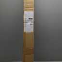 Amazon Basics Room Darkening Blackout Curtain Rod for Bedroom and Living Room, Easy Installation, Curved, 48" to 88", Nickel