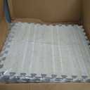 Baby Play Mat  4x6 Toast Aspen  Set of 6 Tiles  Cushioned EVA Foam Play Mat for Floor, Soft Interlocking Baby Crawling Mats for Hard Floors