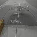 Home-X Clear Bubble Umbrella - Wind-Resistant, Durable Wedding Umbrella - Sturdy Bubble Design, Won't Flip Inside Out - For Men and Women - 1 Pack