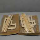 PH PandaHall 3 Pack Ice Cream Cone Holder Stand with 33 Holes, 3 Levels Wooden Cone Display Holder Hand Roll Sushi Stand Rack Cupcakes Stand for Birthday Wedding Christmas Thanksgiving Party Favors