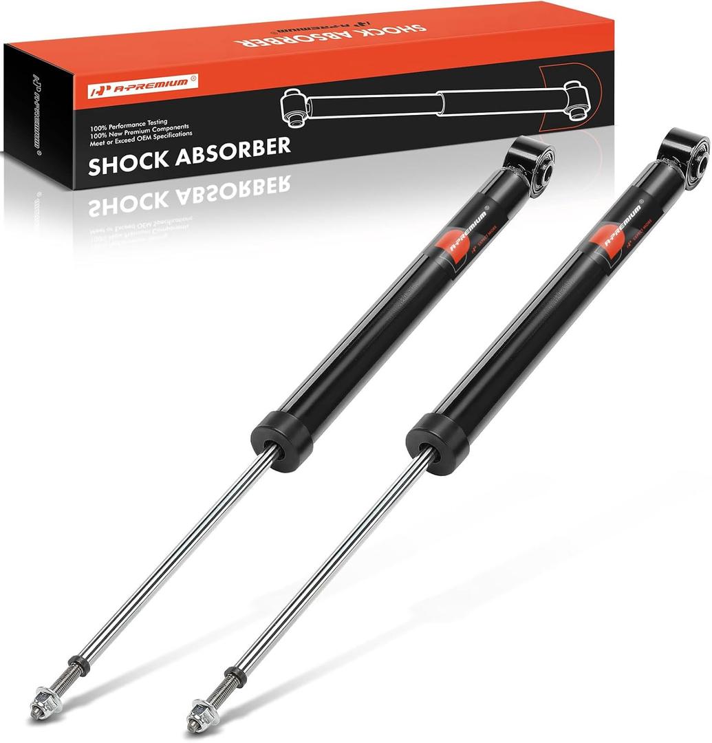 A-Premium Rear Shocks Compatible with Honda Accord 2018-2023 - 2x Replacement Suspension Shock Absorber Strut