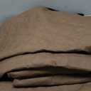 Ruaozz Extra Large Recliner Sectional Couch Covers Waterproof Couch Cover for Reclining L Shape Sofa 5 Seat Reclining Sectional Couch Covers with Pockets (L Shape 5 Seat Recliner Cover, Brown)