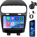 [2G+64G] for 2011-2019 Dodge Journey Radio, Android Car Stereo with 9 inch Touch Screen, Carplay/Android Auto/1080P/Bluetooth/WiFi +AHD Backup Camera