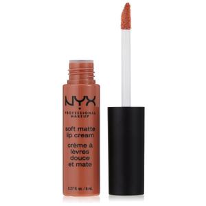 NYX PROFESSIONAL MAKEUP Soft Matte Lip Cream, Lightweight Liquid Lipstick - Abu Dhabi (Deep Rose-Beige) (0.27 Fl Oz (Pack of 1))