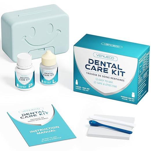 Zinc Oxide Eugenol Cement Dental Care Kit Glue for Crowns & Bridges Filling