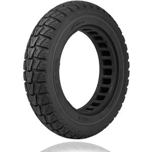 10x2.125 Solid Rubber Tire, 10x2/54-152 Tubeless Tyre for Gotrax G4 GXL V2 Apex Hiboy S2 Pro Electric Scooter 10 Inch 50/75-6.1 Front Rear Offroad Replacement Wheels