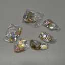 ilclviz Suncatcher Crystal Hanging Sun Catcher Prism with Chain Pendant Ornament Crystal Balls for Window
