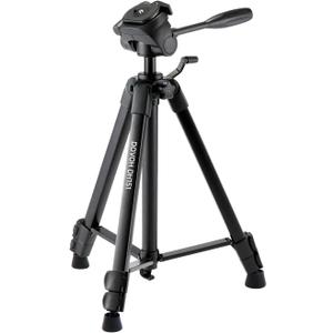Heavy Duty Tripod for Laser Level, Adjustable Height for Camera with Bubble Level 1/4"-20 Screw Mount, DH151