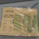 [Electric Focus] Projector with WiFi and Bluetooth, Native 1080P 15,000 Lumens 4K Supported, Agreago Outdoor Movie Projector for Home Theater UP to 300", for iOS/Android/TV Stick/HDMI/USB (White)