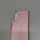 for Samsung Galaxy S25 Case Wallet with RFID Blocking Card Holder, PU Leather Kickstand Protective Flip Phone Cover Fit for Galaxy S25 6.2", Rose Gold