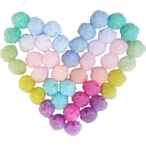 4 x Xeahung 200PCS Colored Acrylic Rose Beads 12mm Round Flower Beads Charms for Jewelry Making Bracelets Earring Necklace Adults Beading DIY Art Craft Christmas Ornament Birthday Gifts (Mixed Color) 4 x Xeahung 200PCS Colored Acrylic Rose Beads 12mm Round Flower Beads Charms for Jewelry Making Bracelets Earring Necklace Adults Beading DIY Art Craft Christmas Ornament Birthday Gifts (Mixed Color)