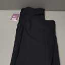 keriffe Womens Bootcut Dress Pants High Waist Stretchy Business Work Casual Trousers with Back Pockets Office Slacks (Small, Black)