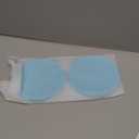 2-Pack Silicone Lids for Pyrex Sculpted Glass Mixing Bowls - Small Sizes Only Fit with 7401-S 3-cup, Dishwasher & Microwave Safe, Blue (Lids Only)