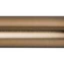 Ivilon Tension Curtain Rod - Hexagonal Spring Tension Rod for Windows or Shower, 36 to 54 Inch, Warm Gold