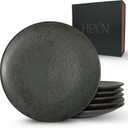 HEVN 6 Piece 10.2” Stoneware Dinnerware Set – Modern Dinner Plates Set of 6, Dishwasher & Microwave Safe Dish Set, Durable Dinnerware Sets for Everyday Use