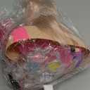 Doll Head Hair Styling Makeup Girls Toys Kids Pretend Play Beauty Set with Real Washable Cosmetics Hairdryer Curling Hairpins Accessories Birthday Gifts for Girls 3 4 5 Years Old