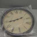 Grand Central Station Extra Large 50cm/20-Inch Wall Clock in Black