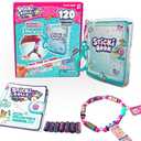 Sky Castle Sticki Rolls Sticki Book, Wearable & Shareable Sticker Bracelet, 120 Mini Stickers, Bracelet and Sticki Book, Assorted Colours and Styles