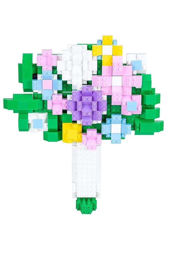 Strictly Briks Compatible with Lego | Classic Wedding - Bouquet - 372 Briks | Compatible with All Major Brands