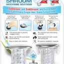 TubShroom and SinkShroom Drain Protectors Hair Catchers for Bathtubs and Sinks, Chrome