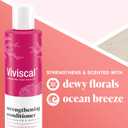 Viviscal Hair Strengthening Conditioner Strengthens and Reduces Breakage for Fuller, Healthier Hair With Biotin, Keratin and Marine Extracts 250ml (8.45 Fl Oz)