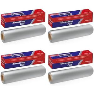 Amazon.com: Aluminum Foil Roll 18"x 500 feet (1 Pack) - Aluminum Foil Heavy-Duty, Commercial Grade for Food Service Industry - Silver Foil for Cooking & Roasting : Health & Household
