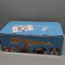 42x42 Inches Puppy Playpen with Gate, Dog Playpen for Puppies or Small Dogs, DogFence Pet Playpen for Indoor & Outdoor, Sturdy Safety DogPen with Thickened Fabric, High-Strength Nylon Wire Mesh (Blue)