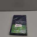 LUXEAR Pillow Cases, 2 Pack Queen Size Linen Pillowcases for Hair Skin, Silky Skin-Friendly, Machine Washable Pillow Covers - Navy Blue