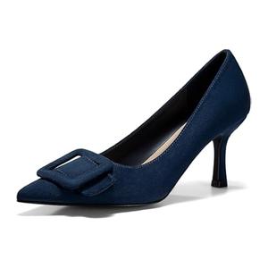  MANYUBEI Women's High Heels, Large Size Patent Leather 7.5