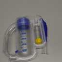 Breathing Exercise Device for Lungs, Lung Exerciser Device, 5000ml Capacity for Deep Inhalation, Durable Medical-Grade PC Material | Airflow Indicator for Steady Inhalation Practice (Green)