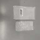 KERZZIL Cute Girly Rectangle Compatible with iPhone 16 Pro Max Case, Slim Colorful Sparkle Glitter Mother Shell Pearl Pattern Translucent Soft TPU Protective Bumper Cases Cover(Pearl,16 Pro Max)