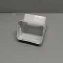 65° Gutter Elbow Roofing Gutter downspout Aluminum Downspout Elbow 3x4 White (Gutter Elbow 3x4in)