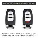 TANGSEN Smart Key Fob Case Red Metal Luster TPU Protective Cover Compatible with Audi A4 A5 A6 A7 A8 W12 Q5 Hybrid R8 RS5 RS7 S4 S5 S6 S7 S8 SQ5 3 4 Button Keyless Entry Remote Control Accessories