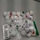 48 Pcs Halloween Eyeballs 1.6 in Plastic Scary Eye Balls Realistic Ping Pong Eyeballs Horror Props Fake Colorful Table Tennis Balls for Halloween Party Terror Props Decor