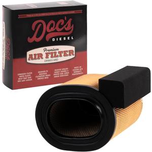 Doc's Diesel Engine Air Filter DPA10580 | Compatible with Ford 6.7L Powerstroke F250, F350, F450, F550 2017-2019 | Replaces FA1927