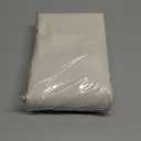 Amazon Basics Lightweight Pleated Soft Machine Washable Bed Skirt, King Size, Off White, 16-Inch Drop