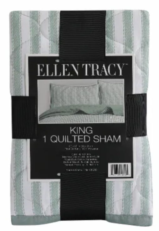 Standard 1 Quilted Sham 20x36 100%Polyester