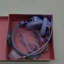 TCJJ Sparkly Unicorn Headphones for Girls, Wired Headset with Mic, HD Stereo Sound, Foldable Over-Ear Headphones,Tangle-Free Cord for School, Travel, Tablet-Ideal Christmas & Birthday Gift for Girls (Blue)