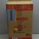 Wrangler 20" Spinner Carry-On Luggage, Black (22-Inch)