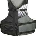 Stohlquist Fit Youth Life Jacket - Coast Guard Approved, High Mobility PFD, Buoyancy Foam, Fully Adjustable for Children Around 75-125 lbs, Young Adult