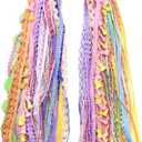 Ribbons for Crafts - 30 Yd Pack Pastel Ribbon for Hair Ribbons for Girls Spring Ribbon Craft Fabric Trim Assorted Cute Decorative Bulk Sewing Trim Wrapping Bow Making Supplies Variety Scraps Bundle