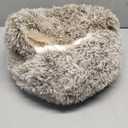 CATISM Plush Hooded Cat Bed, Calming Nest, Self-Warming Cave, Cozy Pod for Indoor Cats or Small Dogs, Removable Washable Cove With Non-Slip Bottom (21.0"L x 21.0"W x 15.0"Th, coffee)